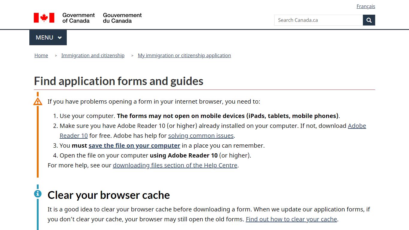 Find application forms and guides – Immigration and citizenship - Canada.ca